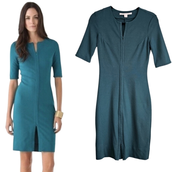 Diane Von Furstenberg Dresses & Skirts - Diane von Furstenberg DVF Saturn Dress Green Size 2